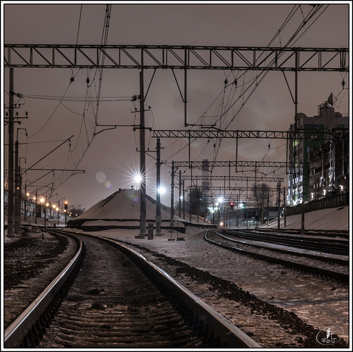 Moscow railway ring, Lefortovo, Russia, 2016